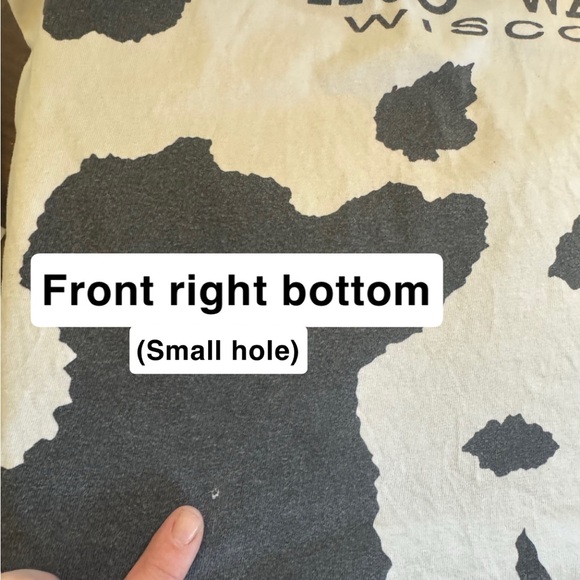 Vintage 90’s Harley-Davidson Cow Print T-Shirt - Picture 4 of 11